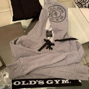 Golds gym crop top